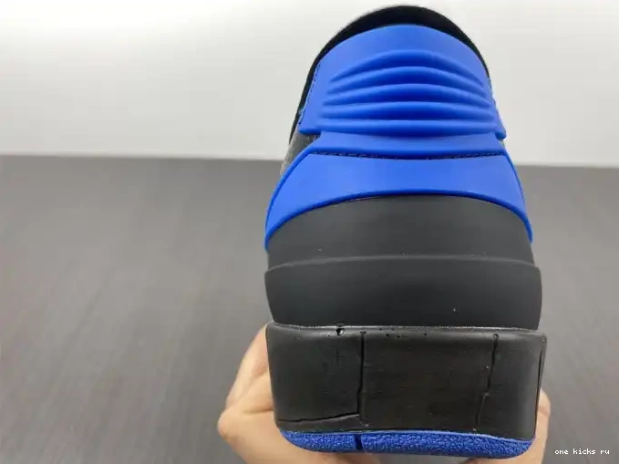 Rep Onekick Off-White 2 Jordan DJ4375-004 Low Black Retro Blue SP 0428